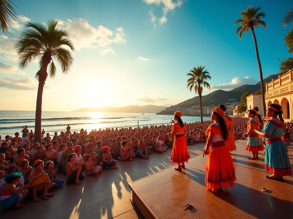Festival caribeño en Santa Marta