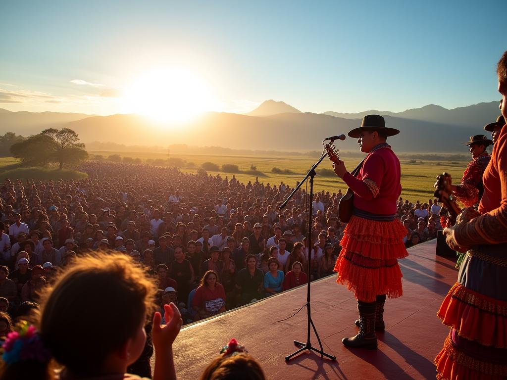 Festival de música llanera en la Orinoquía